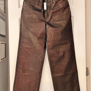 Banana Republic Brown Wide Leg Pants